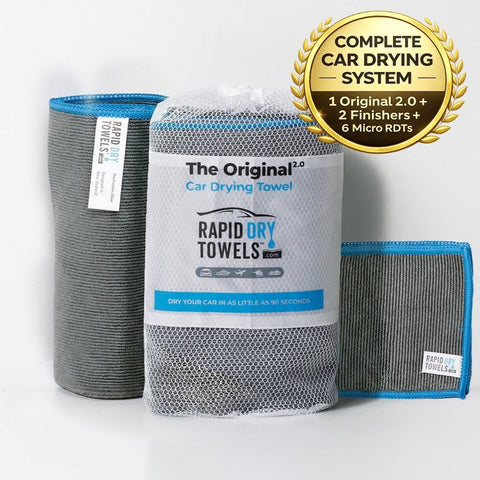 Complete Car Drying System - Original 2.0, 2 Finishers & Micro RDTs