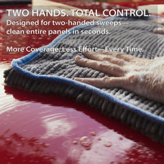 Mach 2 Speed Car Wash Towel – 7x the Size of a Mitt (75 x 50 cm / 2.5 x 1.6 ft)